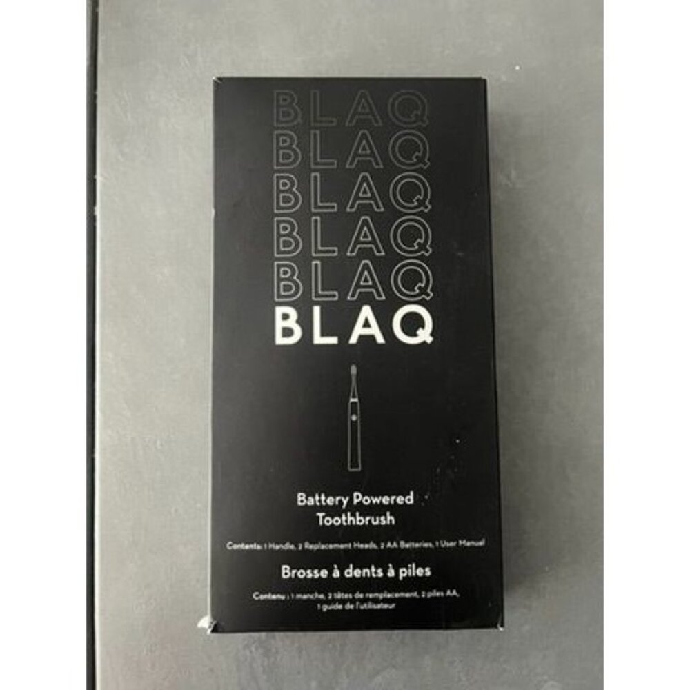 BLAQ Battery Powered Toothbrush - New